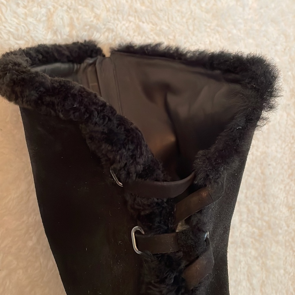 SCHULTZ. size 9B.  High Style to the Knee. Black Boot - Picture 3 of 8